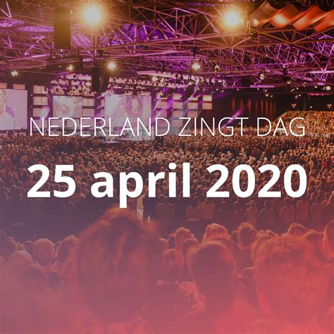 nederland zingt dag 2020
